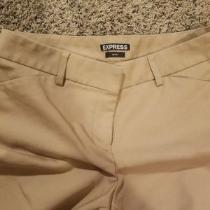 Express Low Rise Straight Leg Editor Pants